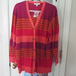 Liz Claiborne 1X sweater NWT